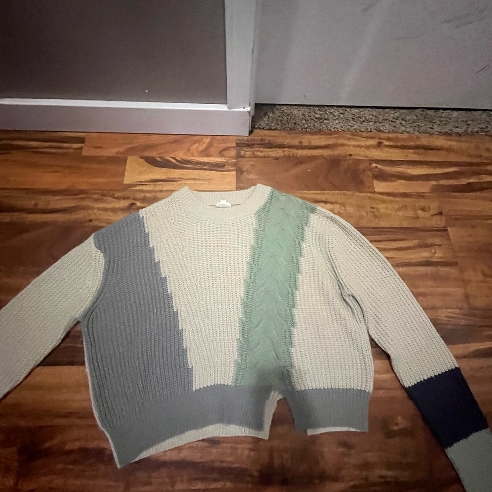 Colorblock Sweater
